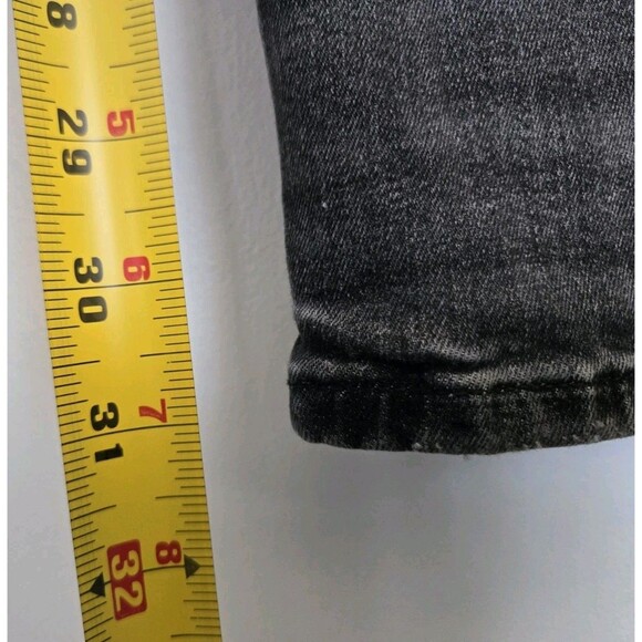 Prps Jeans Mens 33x31 Warlock Black Perigee Distressed Stretch Skinny Grungy - Picture 7 of 11